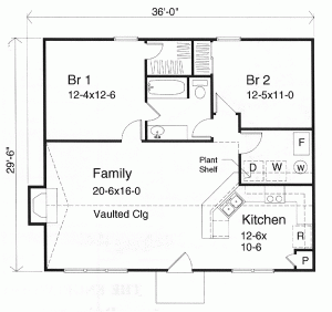 Layout of Home # 1